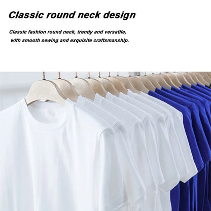 Bedrucktes Herren-T-Shirt aus Baumwolle mit lockerer Passform