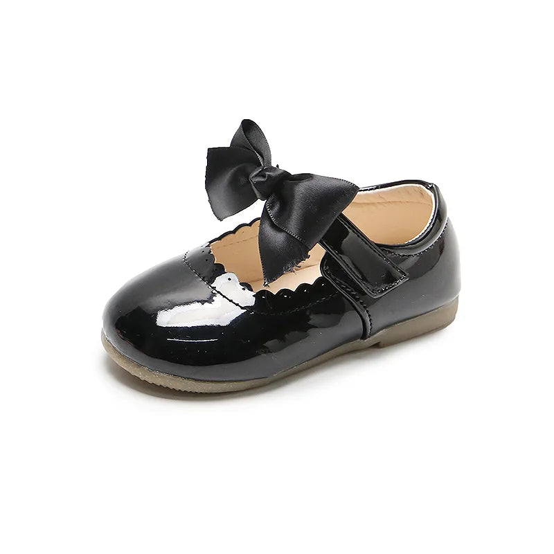 Baby Girls Leather Dancing Shoes