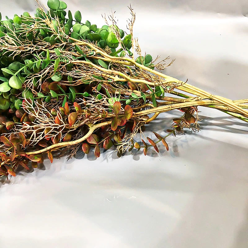Plante en plastique de vigne de rotin d'eucalyptus artificiel de 104 cm