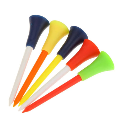 Colorful 83mm Golf Tees with Rubber Cushion