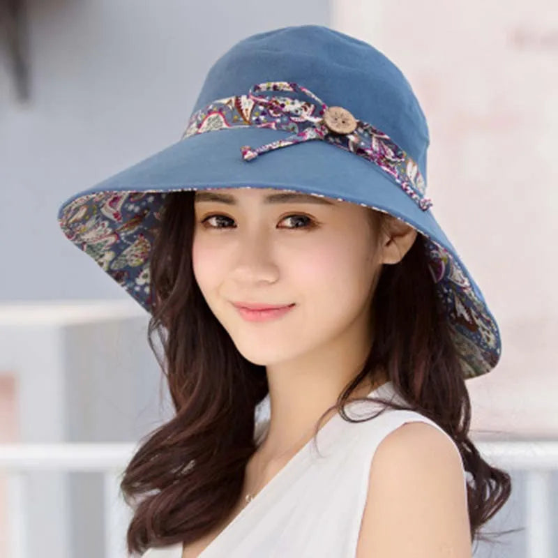 Chapeau à grands bords pour dames de mode extérieure d'été