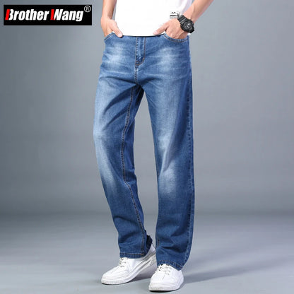 Spring Summer Straight-leg Classic Jeans