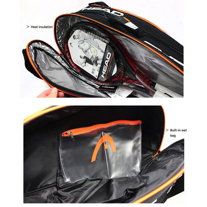 6-Piece Tennis Rackets Bag