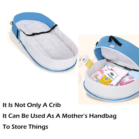 Breathable Portable Baby Nest Infant Lounger Bed