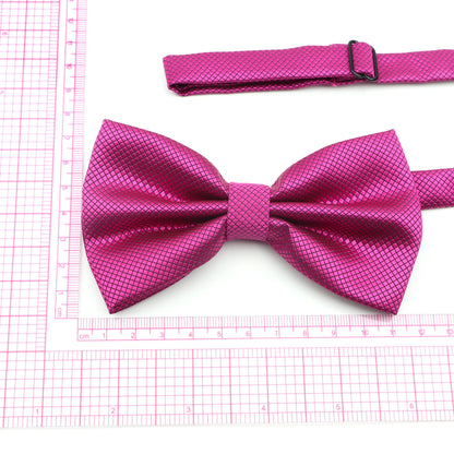 Men's Formal Pocket Square Cufflinks Polyester Bowtie