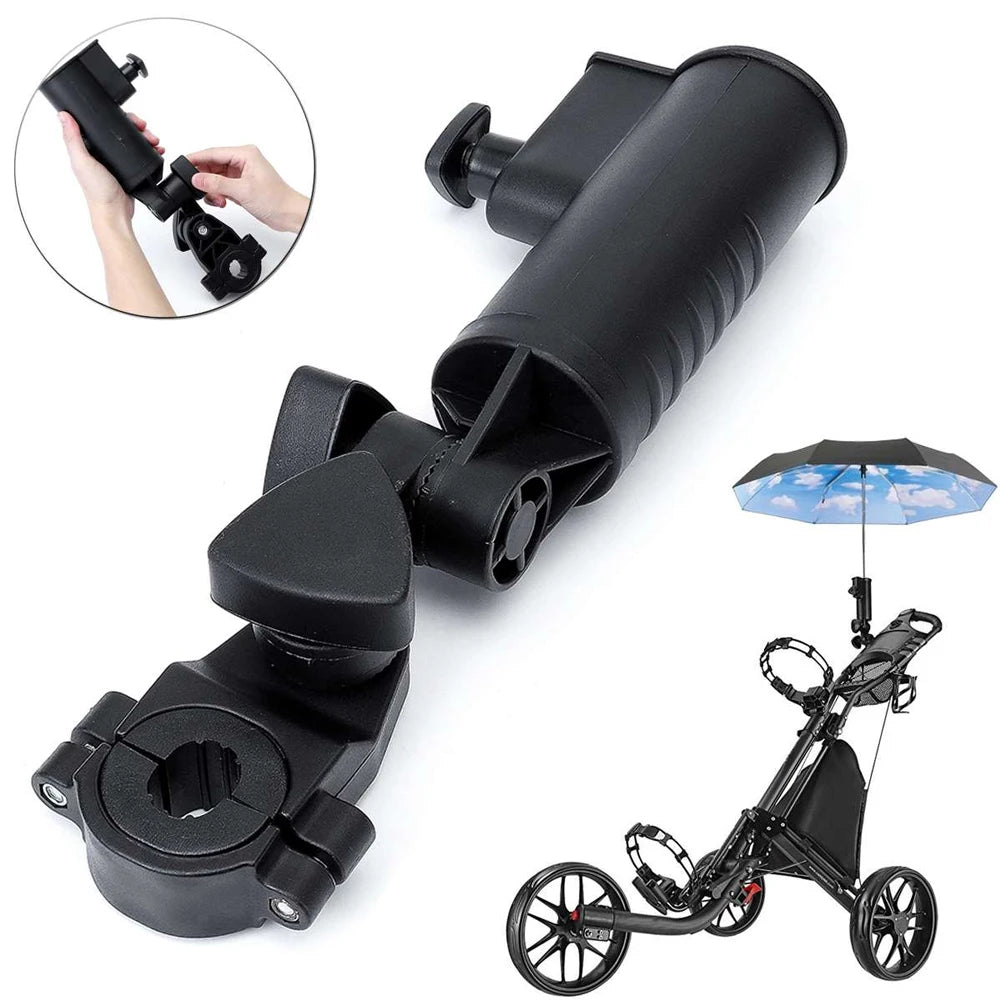 Universal Adjustable Golf Trolley Umbrella Holder