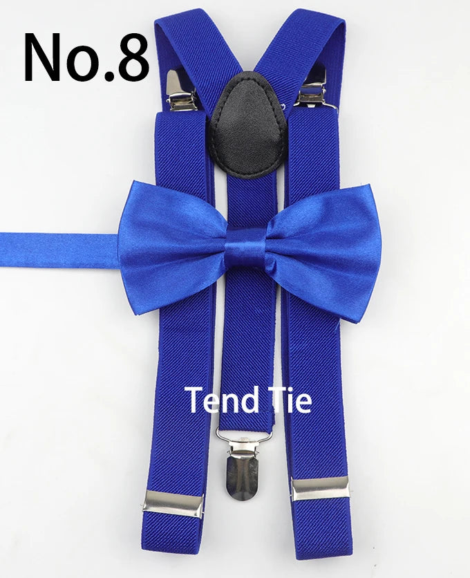 Y-Back Suspenders & Bowtie Sets for Men