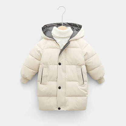Kinder Oberbekleidung Winterkleidung Mäntel verdicken warme lange Jacken