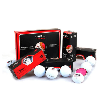 Coffret cadeau de balles de golf originales à trois couches PGM