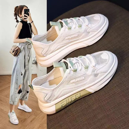 Women's Breathable Casual Trendy Platform Sports Sneakers