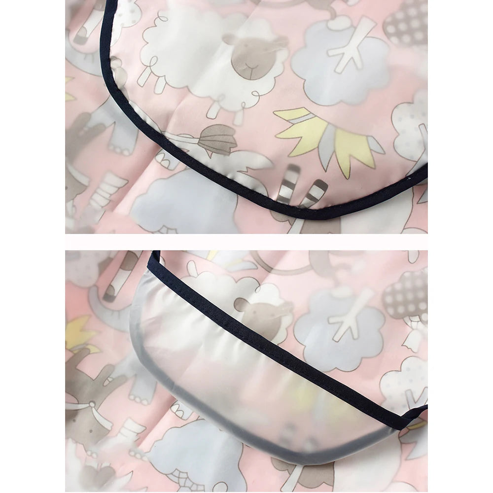 Waterproof Apron, Feeding Baby Bibs, Long Sleeve Feeding Baby Bibs