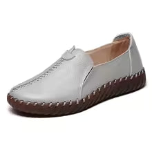 Women's Genuine Leather Ballet Flats Loafers