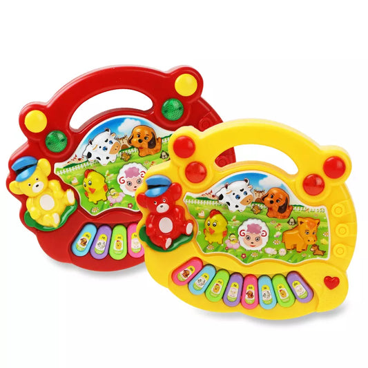 Baby Musical Toy with Animal Sound Kids Piano Keyboard