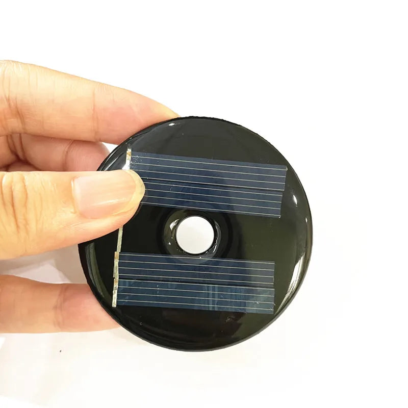 Round Polycrystalline DIY Power Solar Panel
