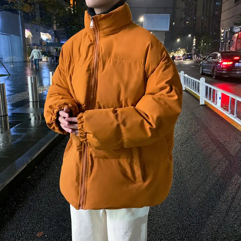 Men's Warm Oversize Streetwear Casual Jacket