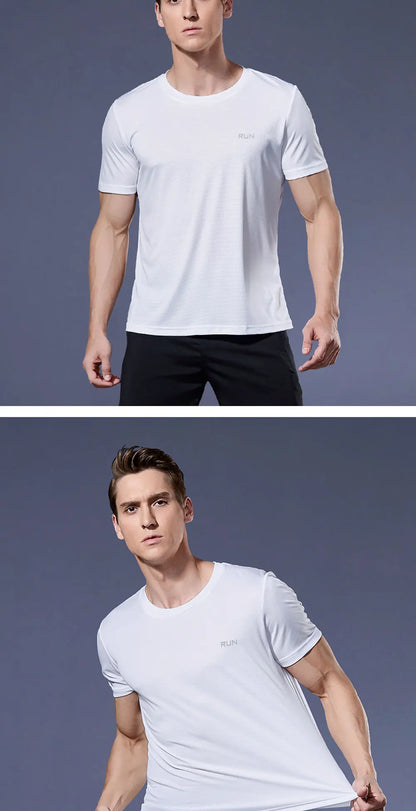 Short Sleeve Running & Gym Workout Sport Men T Shirt