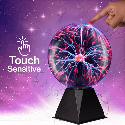 Veilleuse boule de plasma magique LED