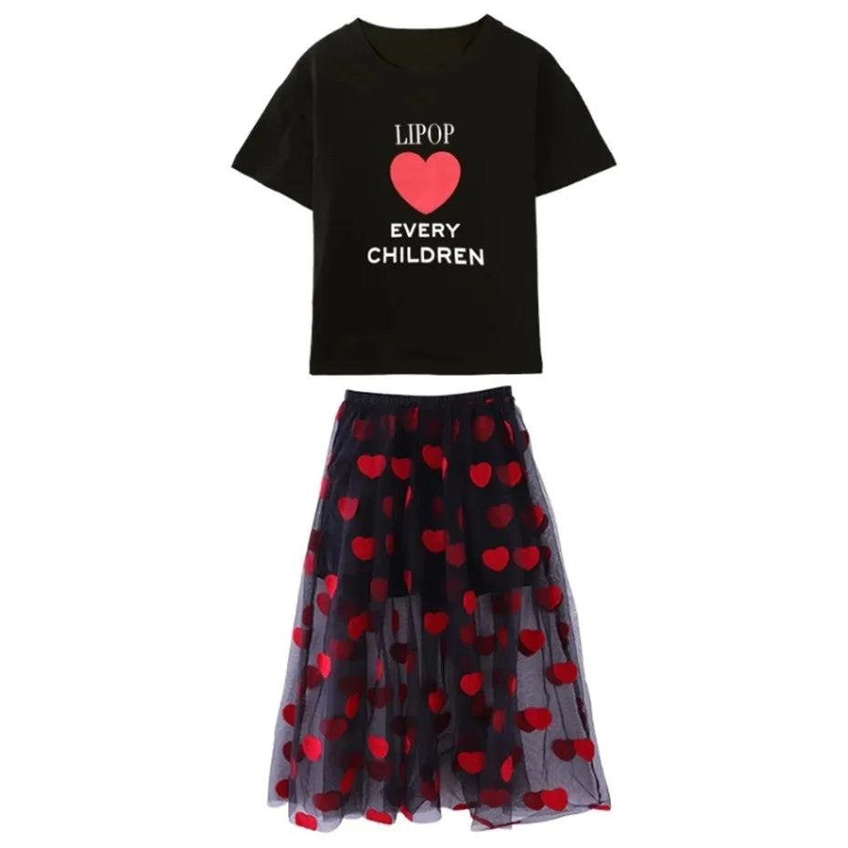 Summer Children's Clothing Sets  for Girls 3 to 11 Years