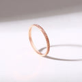 2MM Rose Gold