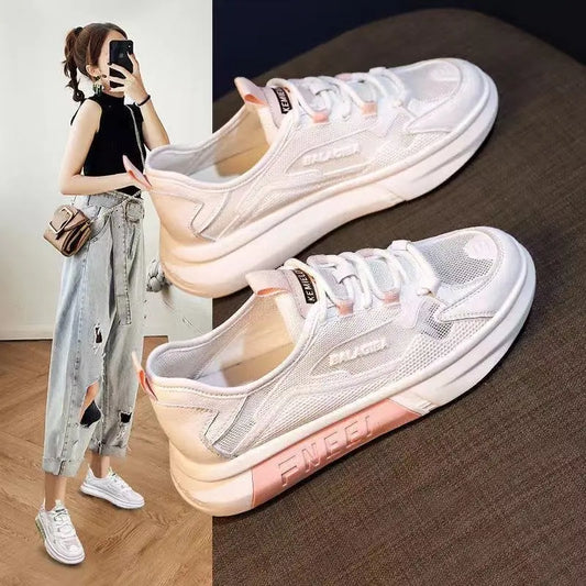 Women's Breathable Casual Trendy Platform Sports Sneakers