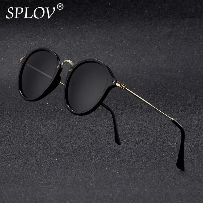 Unisex Vintage Round Designer Sunglasses