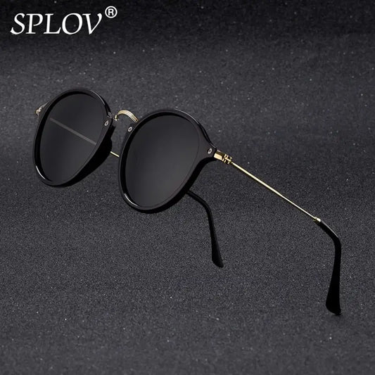 Unisex Vintage Round Designer Sunglasses