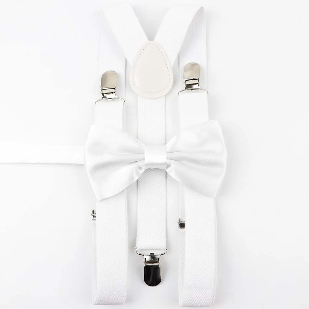 Y-Back Suspenders & Bowtie Sets for Men