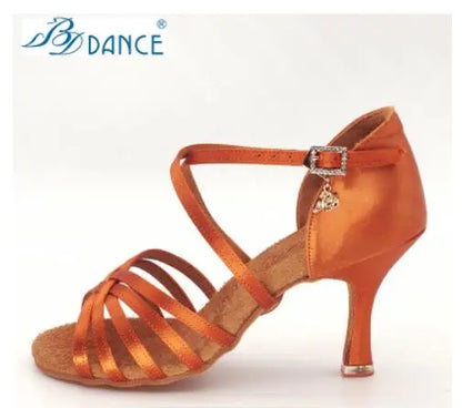 Women's Latin Dance Ballroom High Heel Sandals