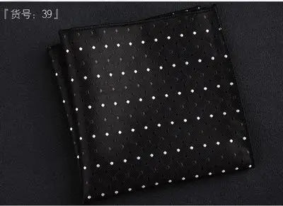 Gentlemen's Plaid Suits Pocket Square Handkerchief