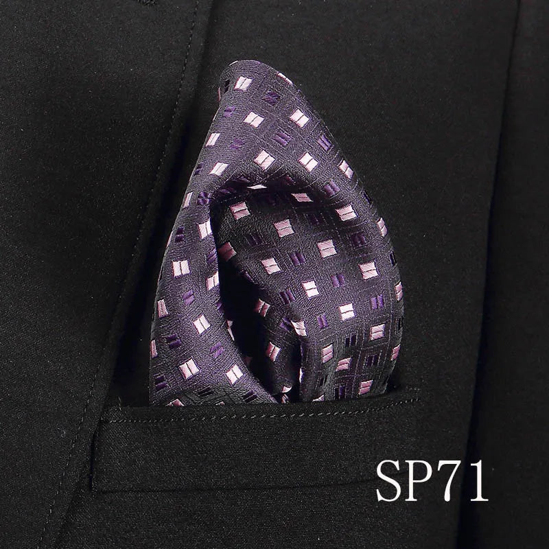 Men's Pocket Silk Handkerchief Scarves