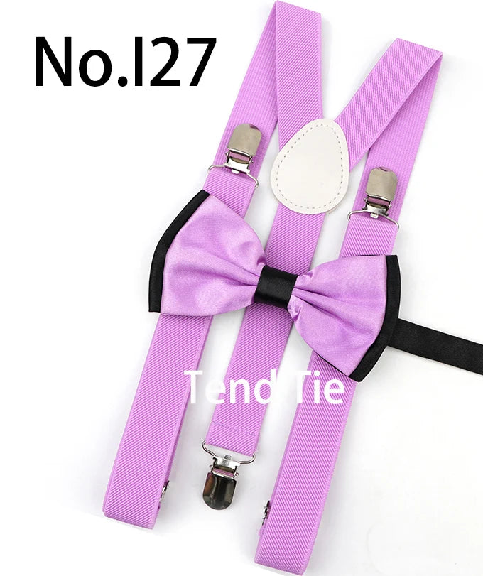 Y-Back Suspenders & Bowtie Sets for Men