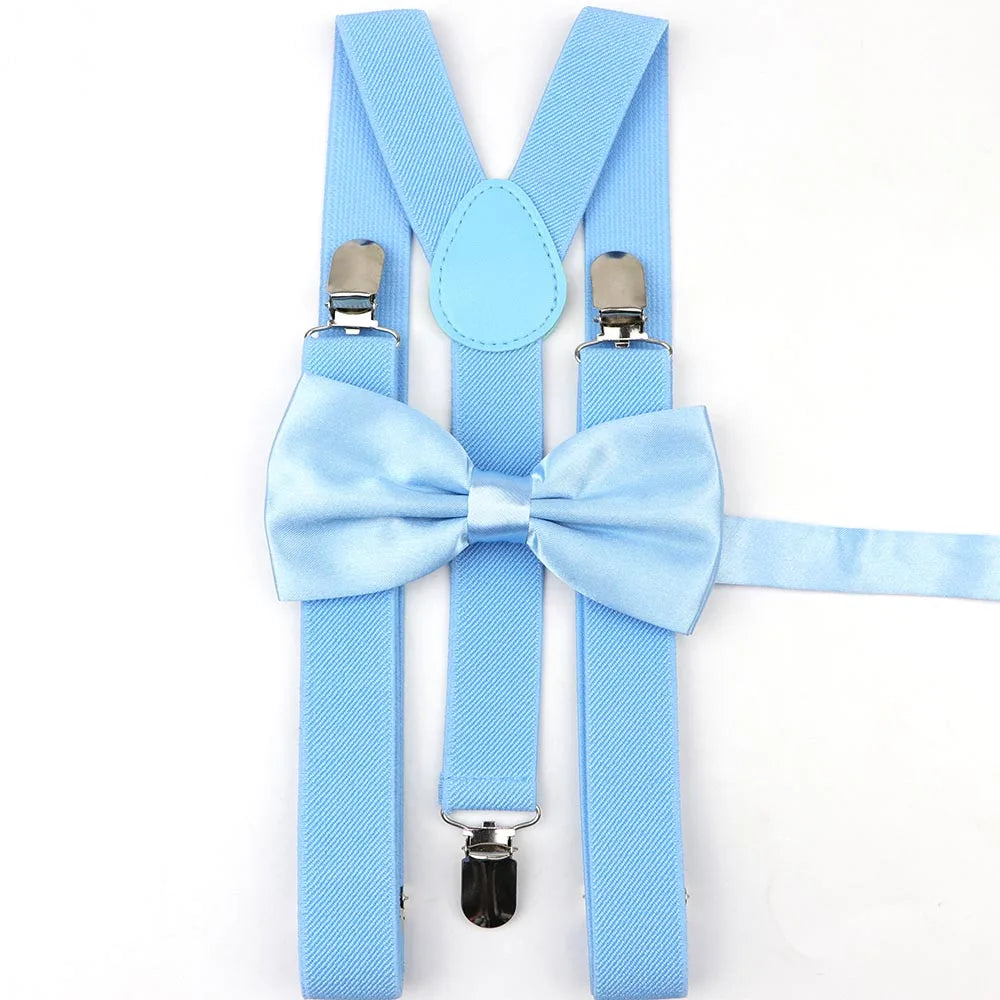 Y-Back Suspenders & Bowtie Sets for Men