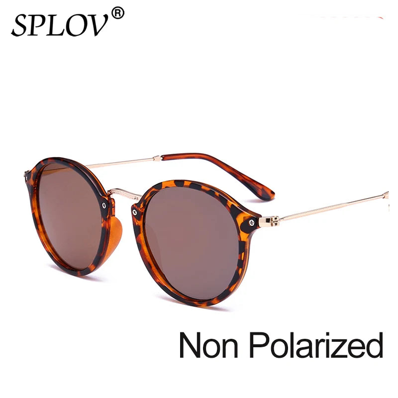 Unisex Vintage Round Designer Sunglasses