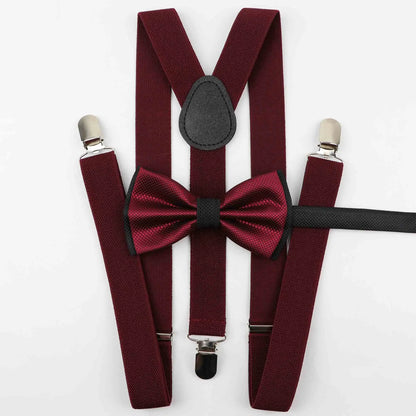 Y-Back Suspenders & Bowtie Sets for Men