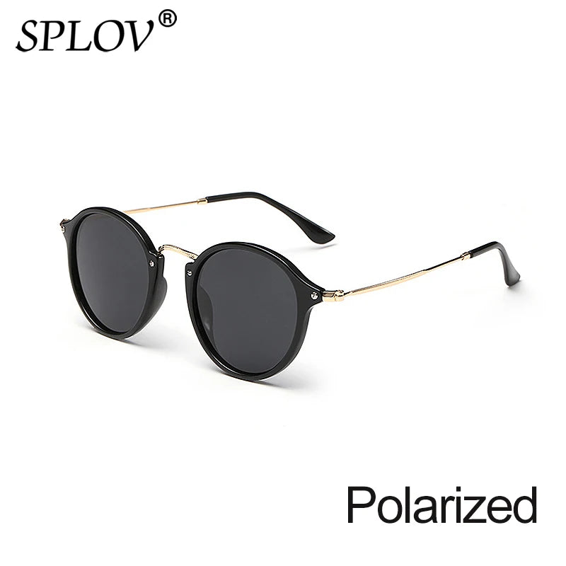 Unisex Vintage Round Designer Sunglasses