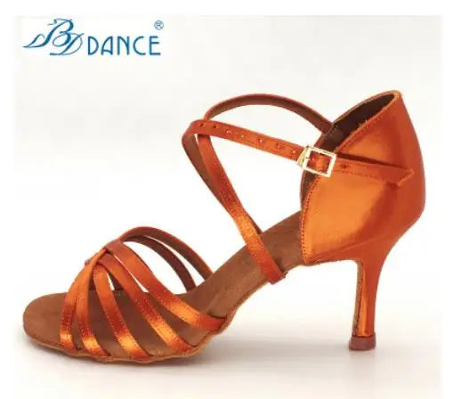 Women's Latin Dance Ballroom High Heel Sandals