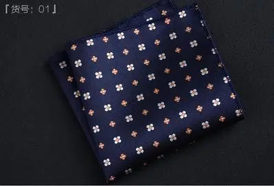 Gentlemen's Plaid Suits Pocket Square Handkerchief