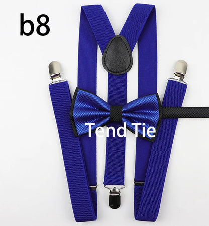 Y-Back Suspenders & Bowtie Sets for Men