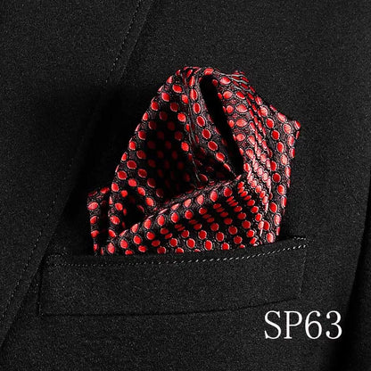 Men's Pocket Silk Handkerchief Scarves