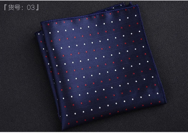 Gentlemen's Plaid Suits Pocket Square Handkerchief