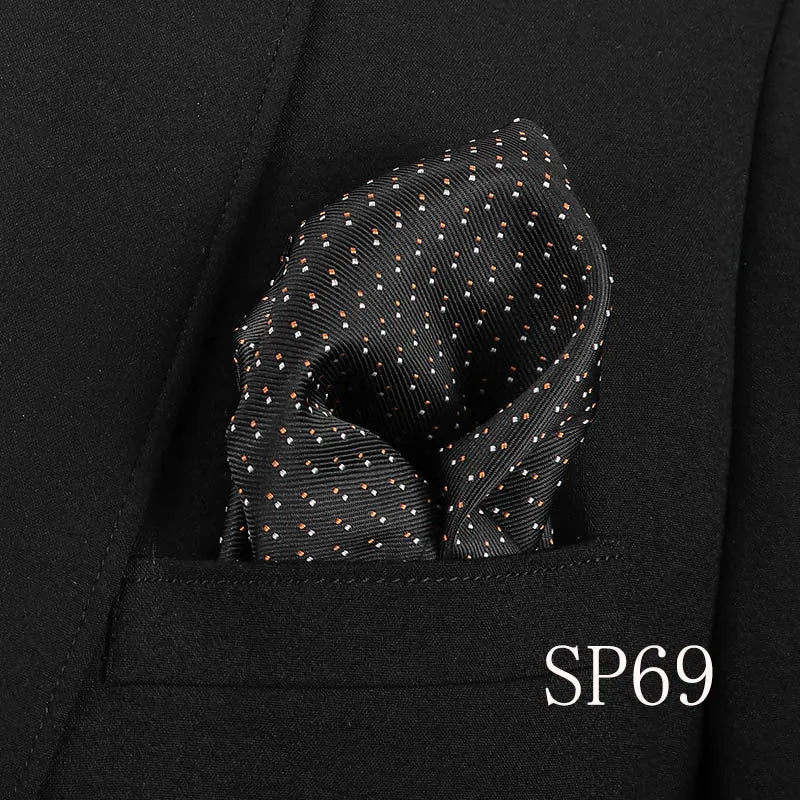 Men's Pocket Silk Handkerchief Scarves