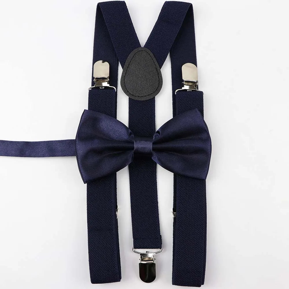 Y-Back Suspenders & Bowtie Sets for Men