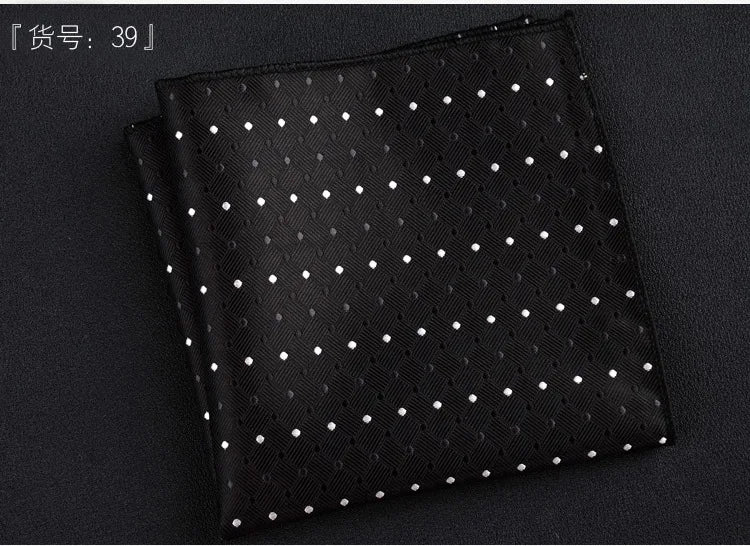 Gentlemen's Plaid Suits Pocket Square Handkerchief