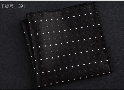 Gentlemen's Plaid Suits Pocket Square Handkerchief
