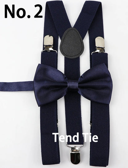 Y-Back Suspenders & Bowtie Sets for Men