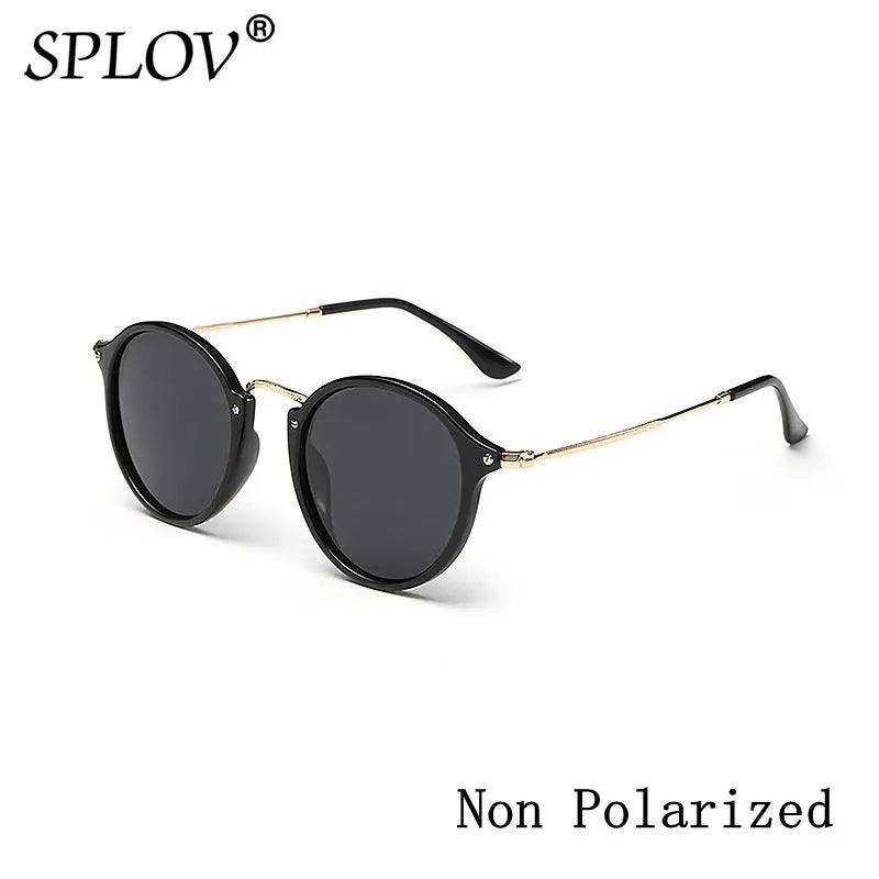 Unisex Vintage Round Designer Sunglasses