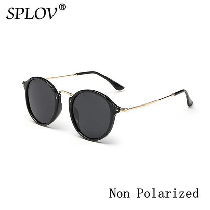 Unisex Vintage Round Designer Sunglasses