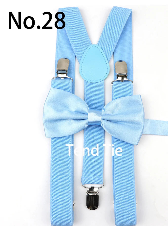 Y-Back Suspenders & Bowtie Sets for Men