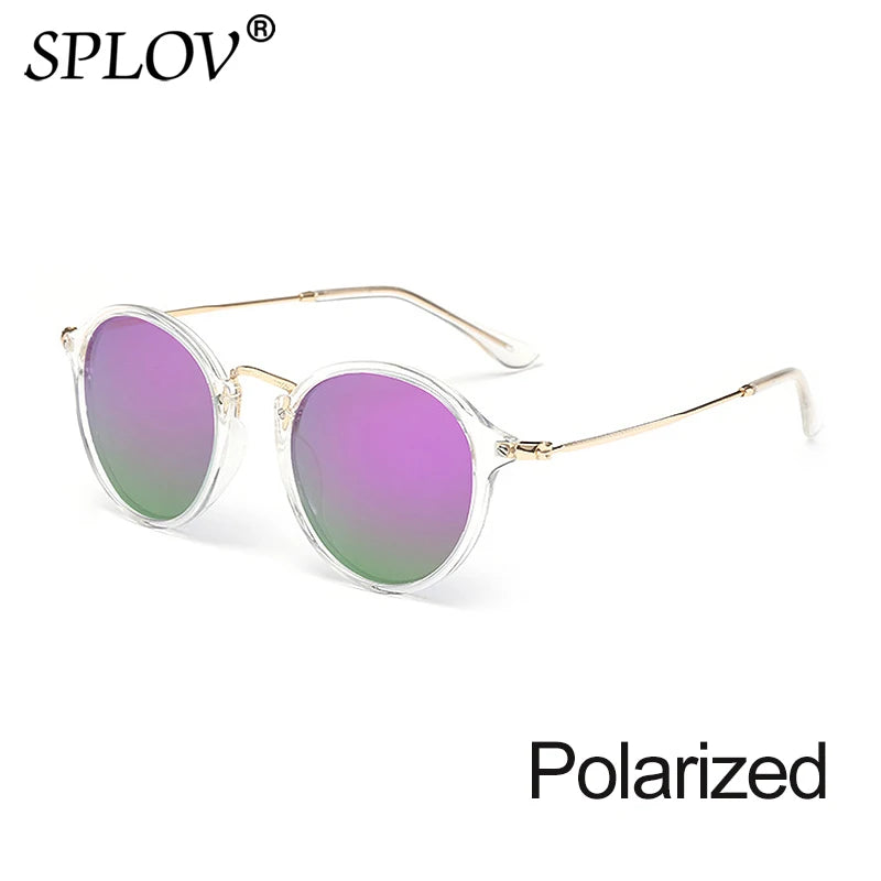 Unisex Vintage Round Designer Sunglasses