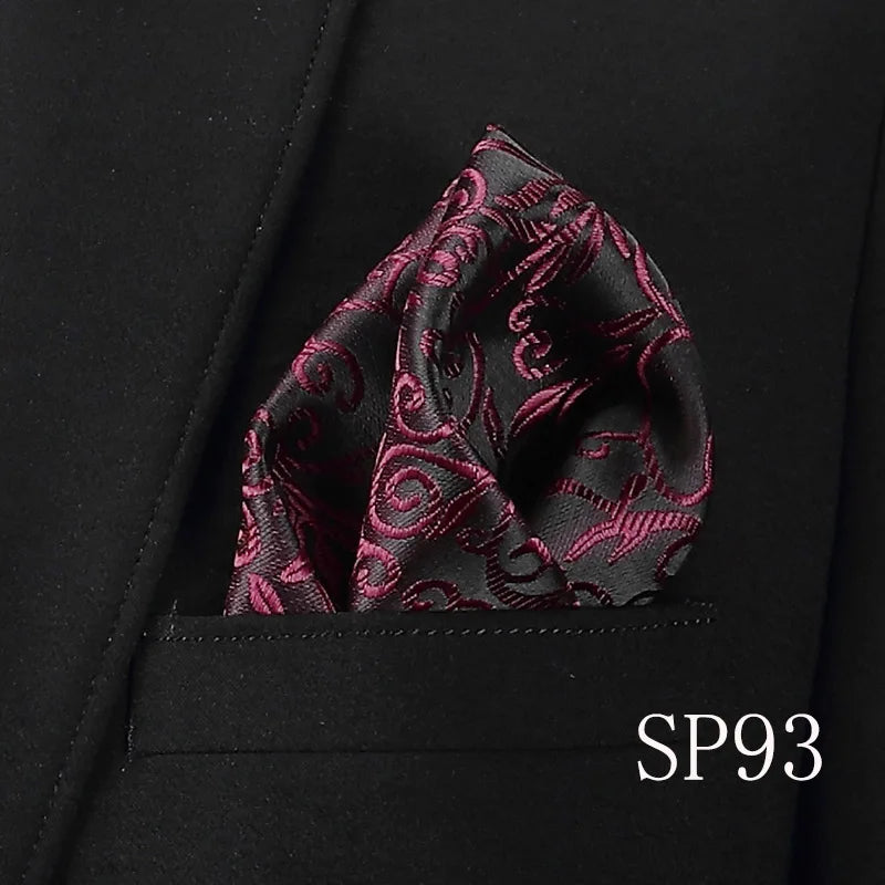 Men's Pocket Silk Handkerchief Scarves